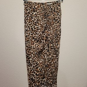 Stradivarius midi skirt